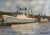 Philippe Duhamel, Oil on Canvas, Trawling in the Port of Fécamp, 1970s For Sale - Image 6 of 6