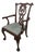 Vintage Maitland-Smith Chippendale Carved Armchair With Ball-and-Claw Feet For Sale