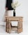 1970s Set Of Three Oak Nesting Tables For Sale - Image 9 of 13
