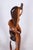 African Sculpture in Lacquered Wood, 1920s For Sale - Image 4 of 9