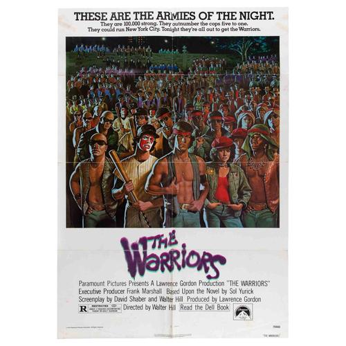 The Warriors Film Poster, 1979 For Sale - Image 6 of 6