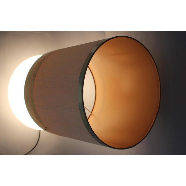 Large Glass and Brass Table Lamp, Italy, 1970s For Sale - Image 15 of 18