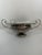 Vintage Silverplated Hammered Repousse Jardiniere Centerpiece With Handles For Sale - Image 4 of 16