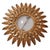 Large Spanish Sunburst Flush Mount in Gilt Metal with Support, 1950 For Sale - Image 10 of 10