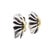 Georg Jensen Lene Munthe Sterling Silver & 18k Yellow Gold #400 Clip-On Earrings For Sale In Philadelphia - Image 6 of 12