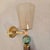 1990s Tobacco, Aqua Blue Murano Glass Sconces For Sale In Dallas - Image 6 of 11