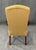 Late 20th Century Late 20th Century Traditional Gold Upholstered Arm Chair For Sale - Image 5 of 13
