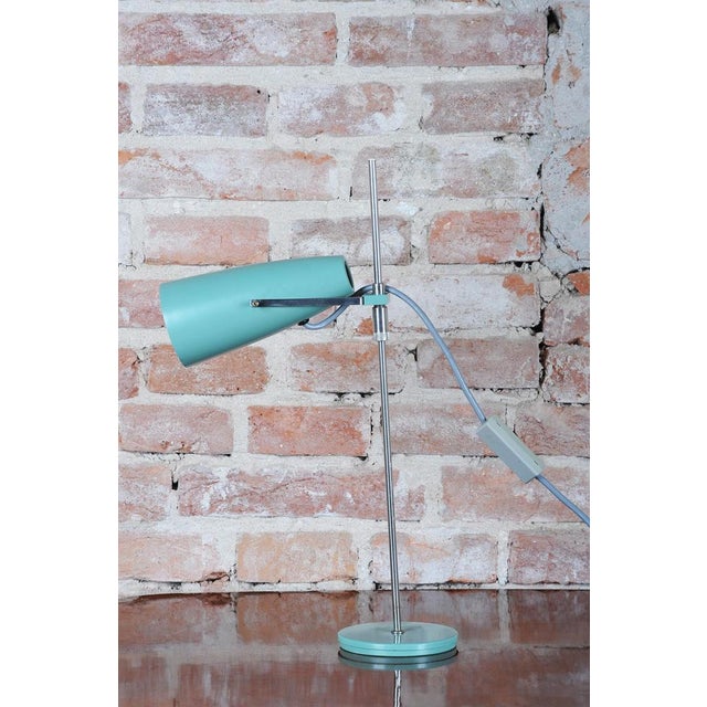 Mid-Century Table Lamp by J. Hůrka for Napako, Czech, 1950s For Sale - Image 6 of 11