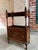 Antique English Tiger Oak Canterbury Bookstand Music Magazine Bookshelf C1900 For Sale - Image 18 of 18