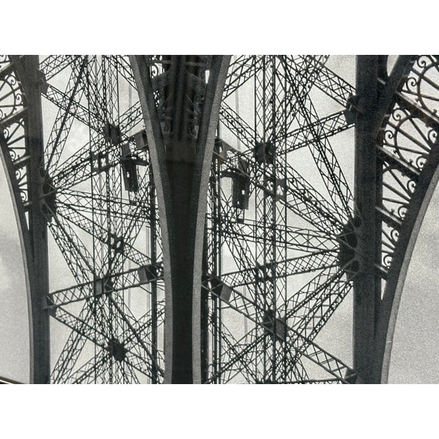 Places & Cities Eiffel Tower of Paris Photograph Print, Framed For Sale - Image 10 of 12
