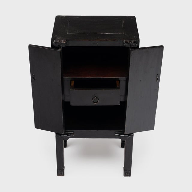 Late 19th Century Petite Chinese Lacquered Kang Chest, C. 1850 For Sale - Image 5 of 6