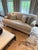 Oyster Gray George Smith Standard Arm Signature Sofa in Holland & Sherry Wool Bouclé--Two Available For Sale - Image 8 of 13