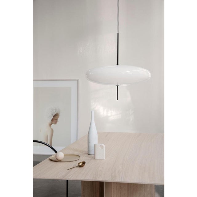 Model 2065 Lamp with Black White Diffuser by Gino Sarfatti for Astep For Sale - Image 11 of 18