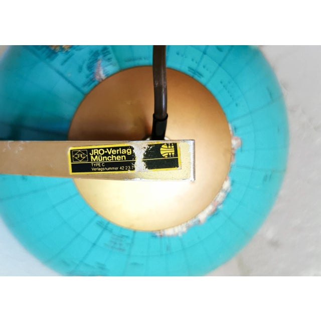 Vintage Illuminated Globe from Jro / Jro-Verlag, 1960s For Sale - Image 9 of 11