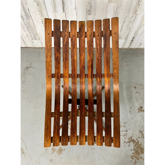 Wood Mid 20th Century Rosewood Swivel Lounge Chair Attributed to Hans Brattrud for Georg Eknes For Sale - Image 7 of 13