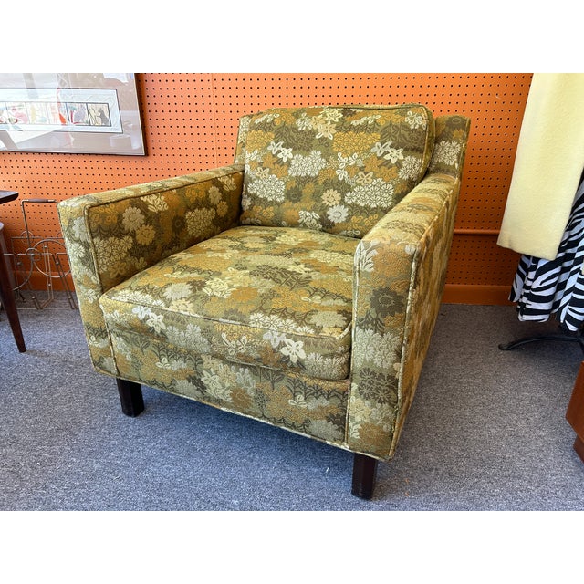 1960s Edward Wormley for Dunbar Lounge Chair For Sale In Chicago - Image 6 of 10