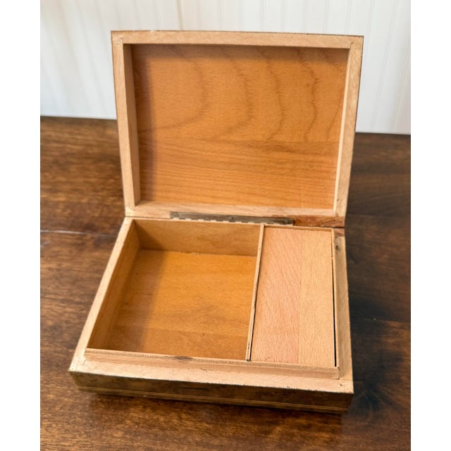 Mid 20th Century Mid 20th Century Italian Funiculi-Funicular Musical Jewelry Box For Sale - Image 5 of 9