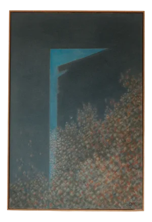 Georg Herzig, Abstract Composition, 1996, Oil on Canvas