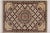Gray Shabby Chic Pak-Persian Taupe/Yellow Wool Rug - 2'1'' X 3'2'' For Sale - Image 8 of 9
