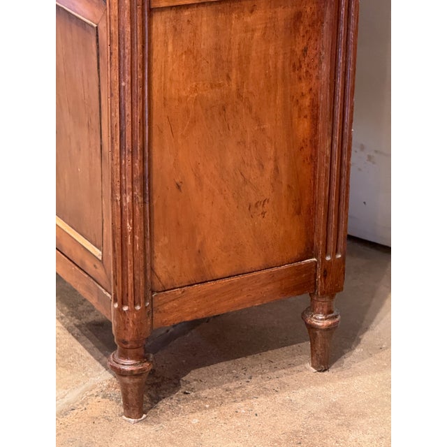 19th Century French Walnut Secrétaire Abattant For Sale - Image 17 of 18