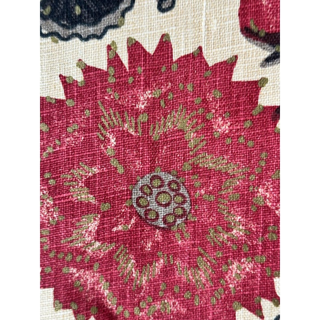 2020s Jaipur by Peter Fasano 100% Linen 52" Wide in Color Ochre 2 1/2 Yards Fabric For Sale - Image 5 of 5