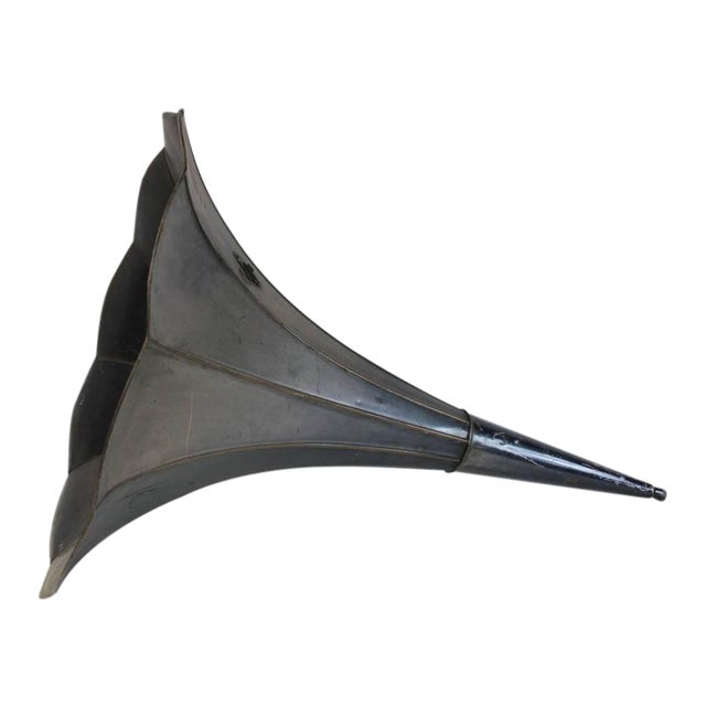 Antique Gramophone Horn Chairish