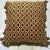 Vintage Boho Chic Macrame Fringed Decorative Pillow For Sale - Image 10 of 10
