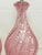 Glass Pair of Vintage Rose Murano Glass Lamps For Sale - Image 7 of 18