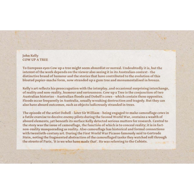 John Kelly "Cow Up a Tree" Steel Sculpture For Sale - Image 10 of 12