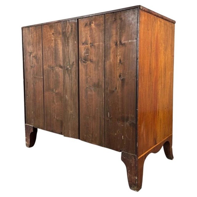 19th Century Antique George III Mahogany Chest of Drawers, 1800 For Sale - Image 5 of 13
