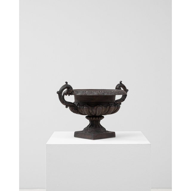 19th Century France Black Iron Planter For Sale - Image 4 of 8