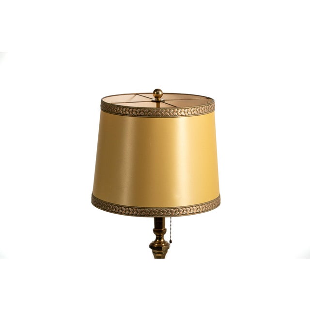 1970s Mid-Century Brass Table Lamp, 1970s For Sale - Image 5 of 8