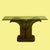 Coastal Vintage Serge Console For Sale - Image 3 of 5