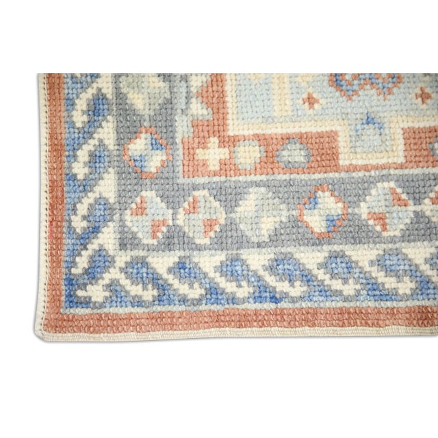Turkish Modern Turkish Oushak Rug 2'4" x 3'4" For Sale - Image 3 of 6