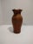 Late 19th Century Studio Pottery Pitcher With Incised Leaf Decoration and a Speckled Glaze For Sale - Image 5 of 10