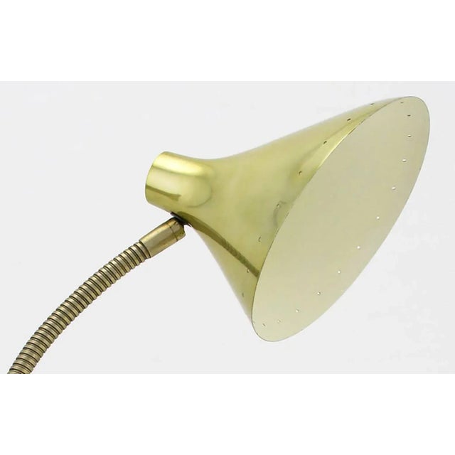 1960s Laurel Brass Twin-Light Desk Lamp For Sale - Image 5 of 6