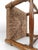 Italian Rustic Stool in Ash and Wicker by Vico Magistretti For Sale - Image 9 of 17