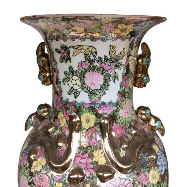 Large China Vases, 20th Century, Set of 2 For Sale - Image 5 of 10