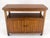 Flip Top Mid Century Modern Serving Cart Two Doors Compartment on Wheels MINT For Sale - Image 11 of 17