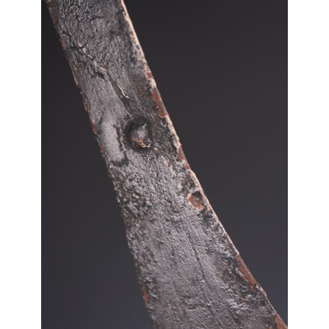 French Artist, Large Handcrafted Cockerel Sculpture, 1880, Iron For Sale - Image 12 of 18