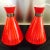 Mid-Century Modern Red Pendants by Svend Aage Holm Sørensen for Holm Sørensen & Co, 1960s, Set of 2 For Sale - Image 3 of 14