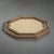 Banyan Mango Wood with Rattan Inlay Octagonal Tray, Small For Sale - Image 4 of 5