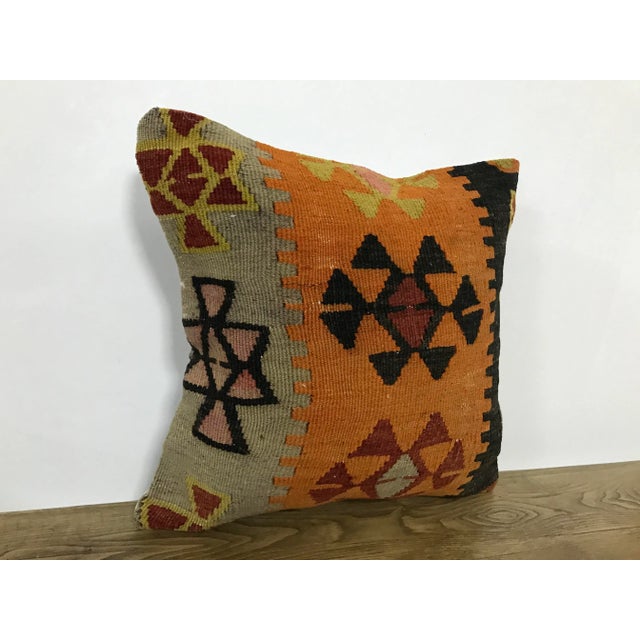 Handmade decorative Turkish vintage pillow cover. Vintage handmade sofa pillow. Traditional Turkish Anatolian cushion...