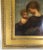 Mid 19th Century 19th Century American Oil Painting of a Mother and Child Signed For Sale - Image 5 of 12