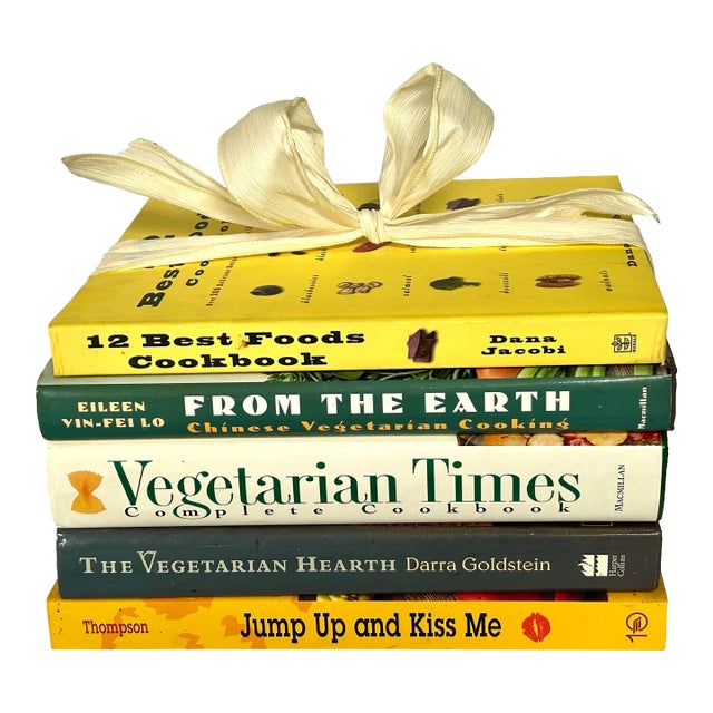 Vegetarian Cookbook Collection of 5 For Sale