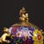 Late 19th Century Cloisonné Enamel Tripod Censer With Foo Dog Finial, 790g For Sale - Image 9 of 9