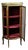 Small Antique Mahogany Display Cabinet, 1890s For Sale