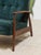 Green Mid 20th Century Styled After Mid Century Modern Upholstered Milo Baughman Armchair For Sale - Image 8 of 11