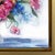 2020s Pink and Blue, His and Hers - Framed Abstract Colorful Floral Still Life Original Artwork by Kellie Newsome For Sale - Image 5 of 9