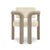 Double Arch Dining Chair in Fur and Velvet from Insidherland For Sale - Image 4 of 7